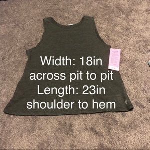 NWT! Betsey Johnson ladder back tank top
